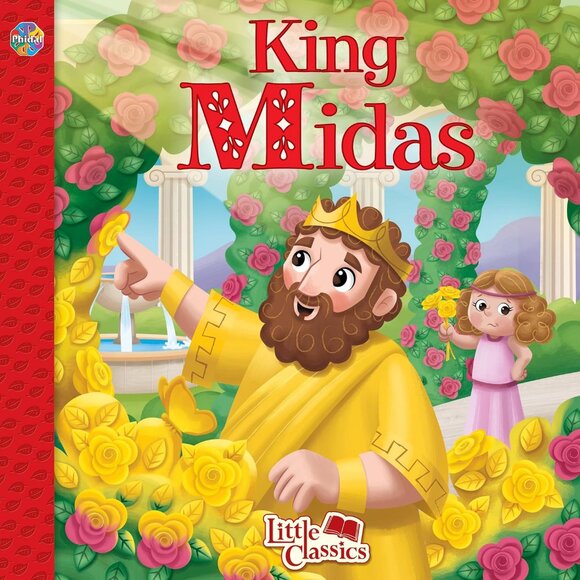 Lot of 2 Little Classics Books for Children: The Three Musketeers, King Midas - Picture 2 of 4